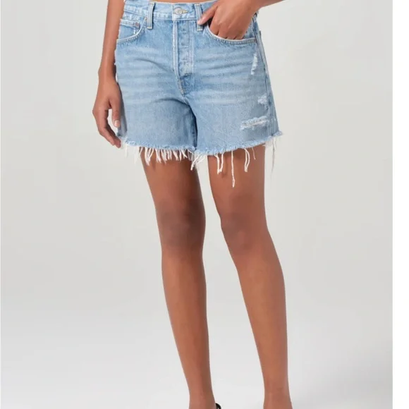 AGOLDE Parker Long Shorts, size 26 - Picture 2 of 9